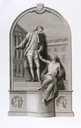 Monument to Sir Thomas Guy (1645-1724) at Guy
