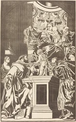 Holy Family and Four Saints