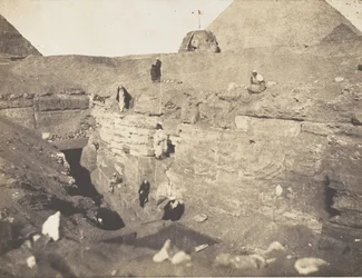 Excavations near the Sphinx