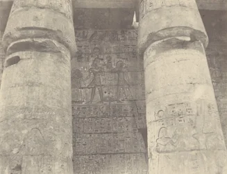 Medinet Habou, Palace of Ramses Meiamoun, Left Wall