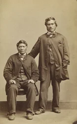 Takerei and Hapimana, c.1863