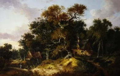 Woodland cottages
