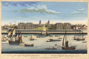 A View of the Royal Hospital at Greenwich, c.1770