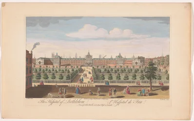 View of Bethlem Royal Hospital in London