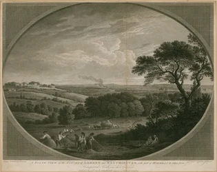 A North View of the Cities of London and Westminster with Part of Highgate