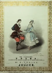 The Celebrated Polka, song sheet, 1840