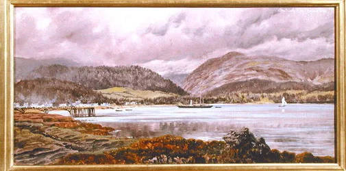 Brodick Pier, 20th August 1886