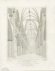 Interior of Lichfield Cathedral - Nave
