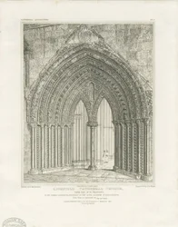 Lichfield Cathedral - North Transept Doorway