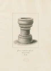 Font in Eccleshall Church