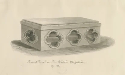 Ilam Church - Tomb of St. Bertram