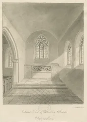 Interior of Bradley Church