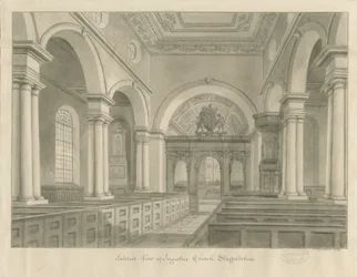 Interior of Ingestre Church