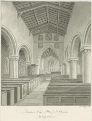 Interior of Mayfield Church