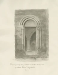 Interior of Standon Church
