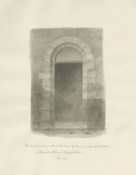 Interior of Standon Church (24 May 1847)