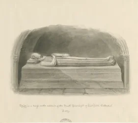 Lichfield Cathedral - Effigy