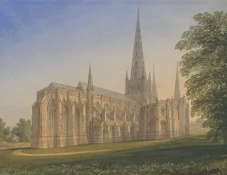 Lichfield Cathedral - North East View