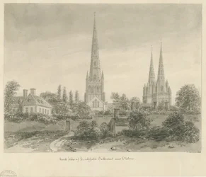 Lichfield Cathedral - North View