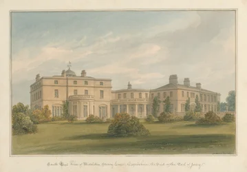 Oxfordshire - Middleton Stoney House, 1827