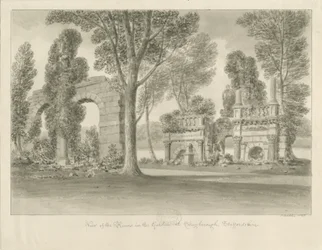 Shugborough - Ruins in Garden