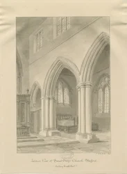 Stafford - Interior of St. Mary