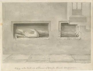 Standon Church - Wall Tomb to Nicholas Hyde