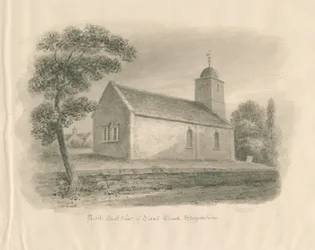 Tixall Church, nd [?1841]