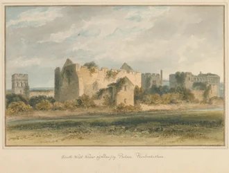 Wales - Pembrokeshire - Llanfey Palace, 1815