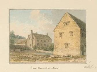 Wiltshire - Ansty - Farm House, 1817