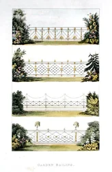 Garden Railing, from Ackermann