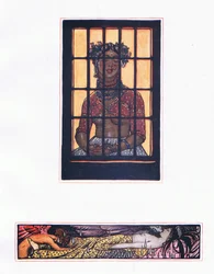 The story of Lilavanti, illustration from The Garden of Kama (and other lyrics from India)