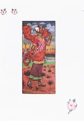 Valgovinds song in the spring, illustration from The Garden of Kama (and other lyrics from India)