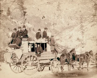 The Old West Deadwood Stagecoach