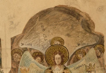 Study of the Wall Paintings at the Chapter House