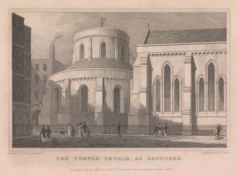 The Temple Church as Restored