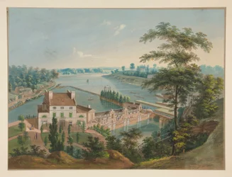 Water works in Fairmount Park, Philadelphia