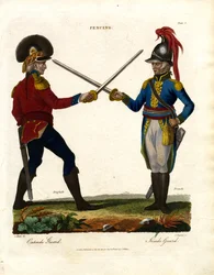 Fencing: Outside and Inside Guard