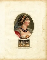 Portrait of Cleopatra, Queen of Egypt