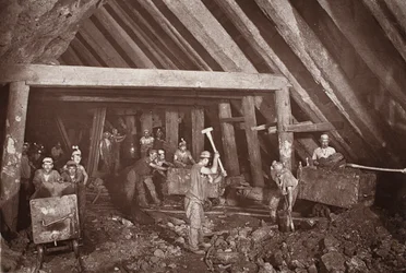 The 412, Dolcoath mine, illustration from 