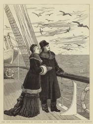 The New Governor-General of Canada, on Board the Sarmatian, a Guard of Honour