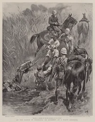 On the March in Rhodesia, an Accident at a Nasty Crossing