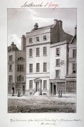 House in Blackman Street, Southwark, London, 1827