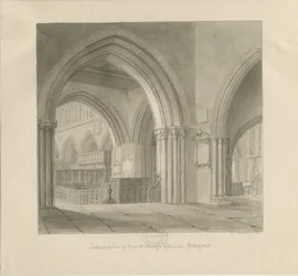 Stafford - Interior of St. Mary