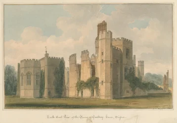 Sussex - Cowdray House, 1825