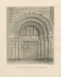Tutbury Priory Church - South Doorway