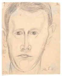Self-Portrait en face