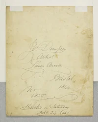 Portrait of a Youth, verso