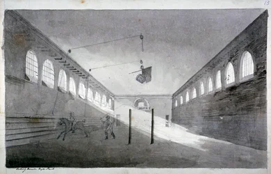 Interior View of the Riding House, Hyde Park, London, c. 1811