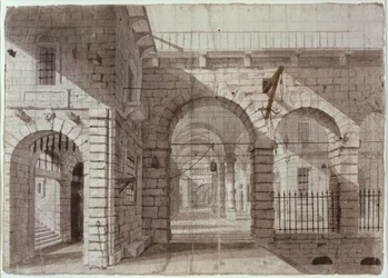 Newgate Prison Courtyard